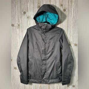 Burton DryRide Gray Snow Jacket Sz XS